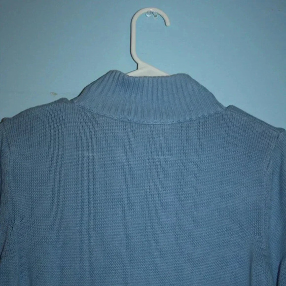 The Vermont Country Store Zip Up Medium Sweater with Pockets Modest - Picture 9 of 15